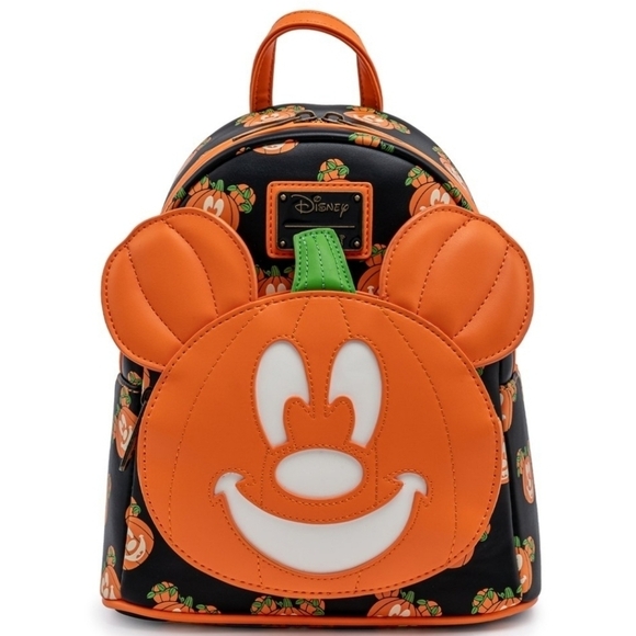 Loungefly Disney Mickey-O-Lantern Glow in the Dark Backpack main image 7